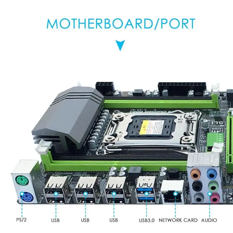 

Desktops Motherboard LGA 2011 CPU Computer 4 Channel Gaming Support M.2 E5-2680V2 i7 SATA 3.0 USB 3.0