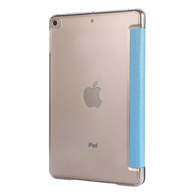 Флип-чехол для ipad Mini 5 Чехол, ультра тонкий из искусственной кожи+ прозрачный пластиковый задний смарт-чехол для ipad Mini 5 7,9 дюймов чехол