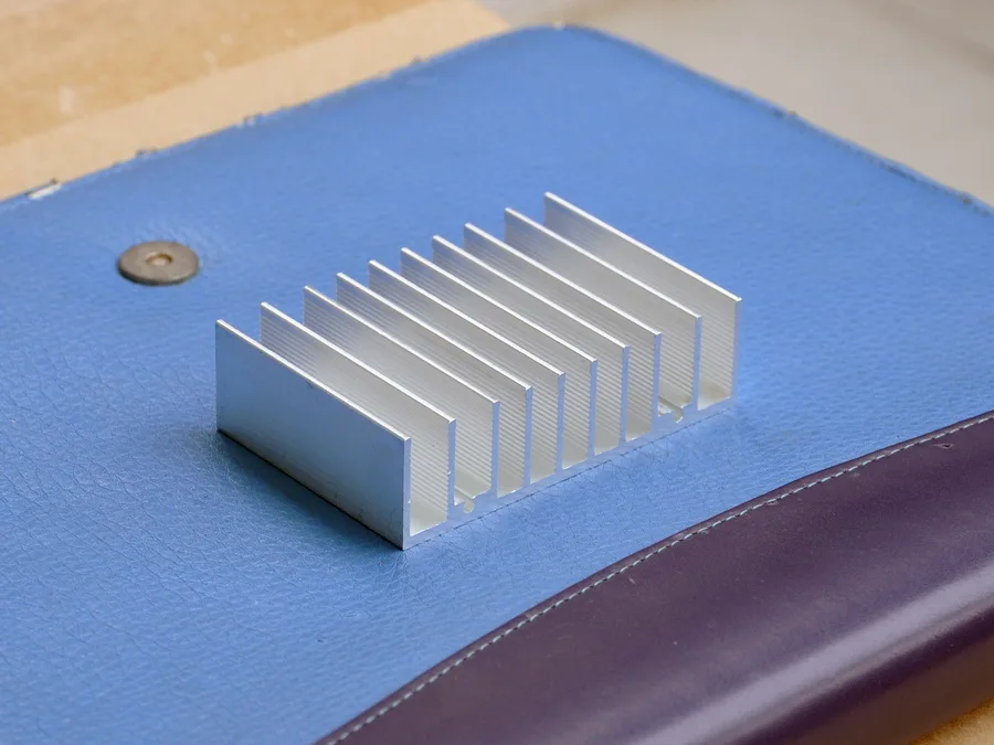 

Aluminum Heatsink, 3"x2"x0.85", Heat-Sink