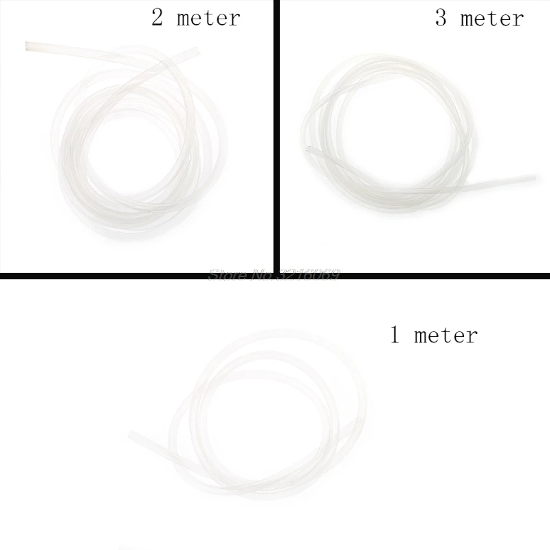 

3mm x 5mm Silicone Tube Hose Translucent Tube Food Grade Non-toxic Soft Rubbe Whosale&Dropship
