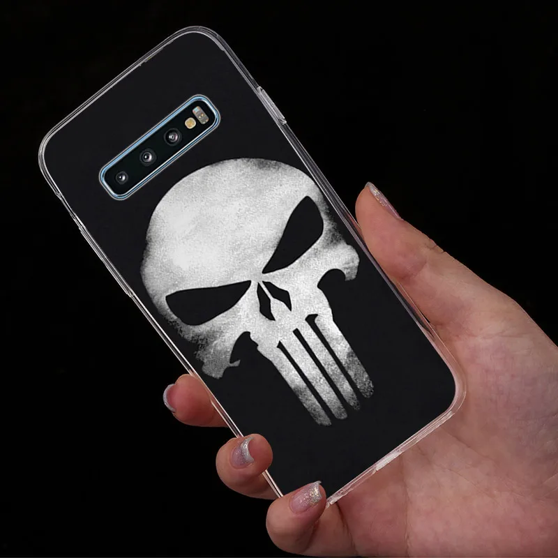Мягкий ТПУ чехол с Микки и Минни для Samsung Galaxy S10E S10 + Plus прозрачный силиконовый