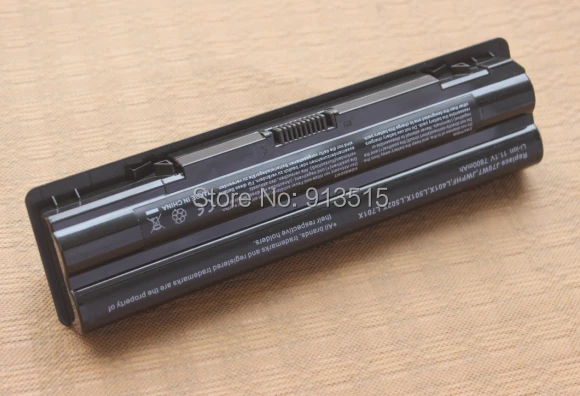 Аккумулятор для ноутбука Dell XPS L401x 7800 мАч 9 ячеек L501x L502x L701x L702x L721x J70W7 JWPHF R795X WHXY3