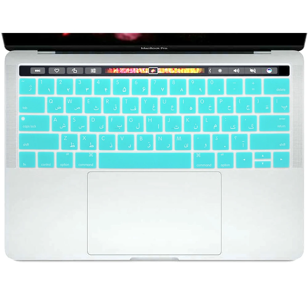 Арабский чехол для клавиатуры 2017 и 2016 MacBook Pro 13 A1706 15 A1707 Touch ID A1989 A1990|Чехлы