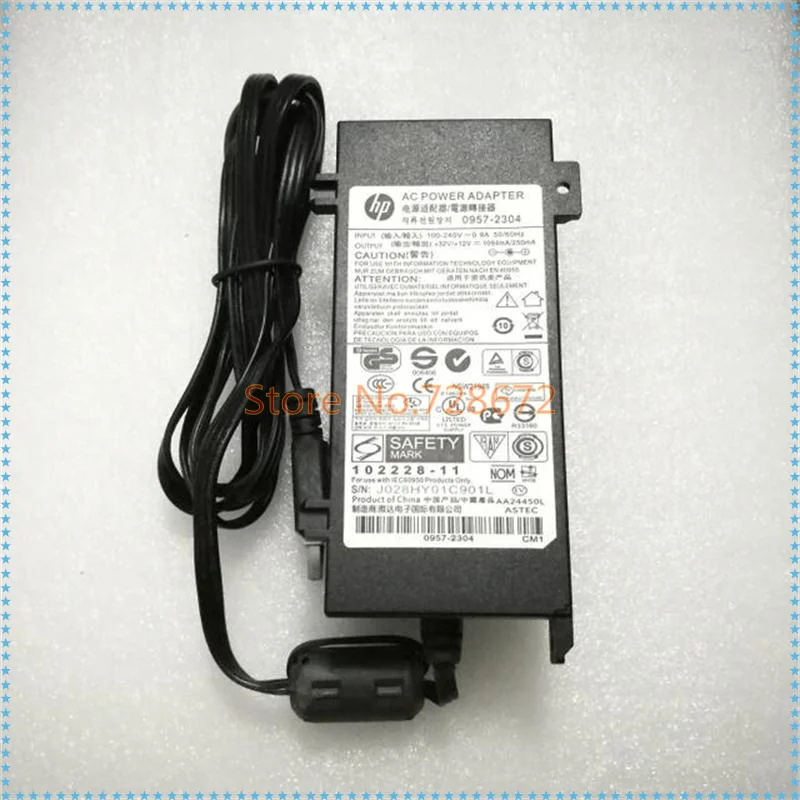 0957-2304 0957-2305 32V 1094mA 12V 250mA Power Supply Adapter Charger For HP Officejet 3610 7110 7510 3620 6700 Printer | Компьютеры и