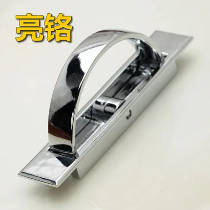 

10Pcs Tatami handle bed black and dark handle Super durable invisible handle bright chrome