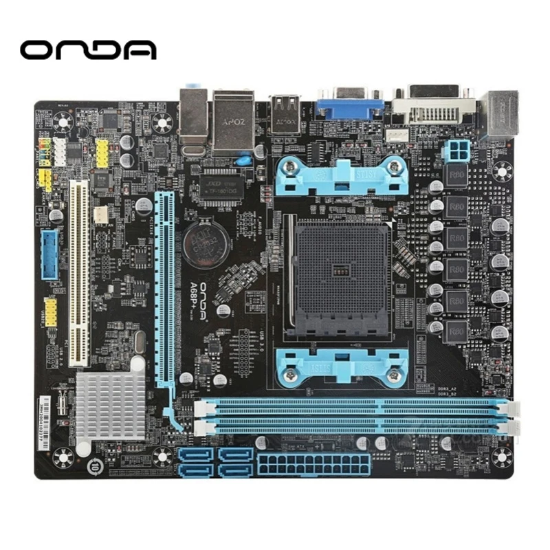 

Onda A68P+ Motherboard AMD A68H DDR3 Memory 16GB SATA3.0 DVI/VGA Main Board CPU 16G Processor motherboard ddr 3 for Office Home