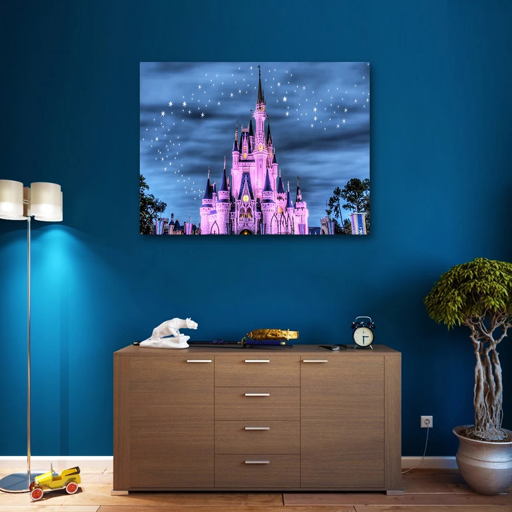 5D Бриллиантовая мозаика пейзаж полный макет Стразы картины большой Diy алмазная