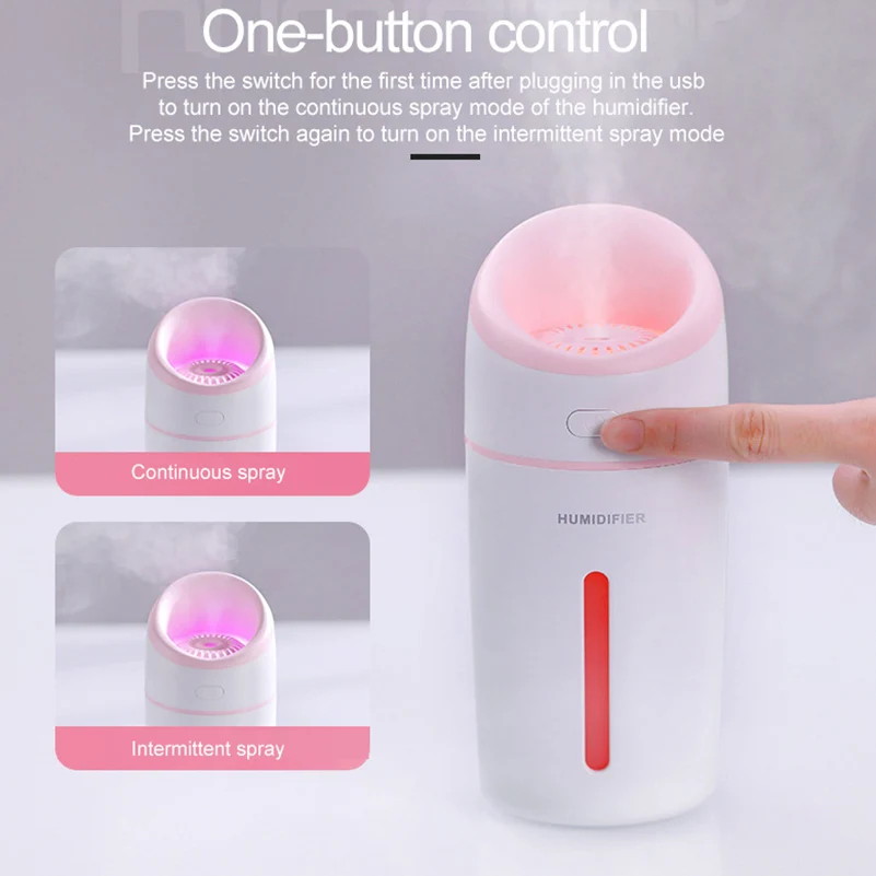 Ультразвуковой увлажнитель воздуха L8 аромараспылитель эфирных масел 7 цветов