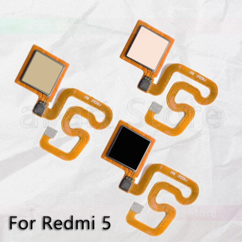 Для Xiaomi Redmi Note 5 Plus Pro Оригинальная Кнопка возврата домой датчик отпечатков