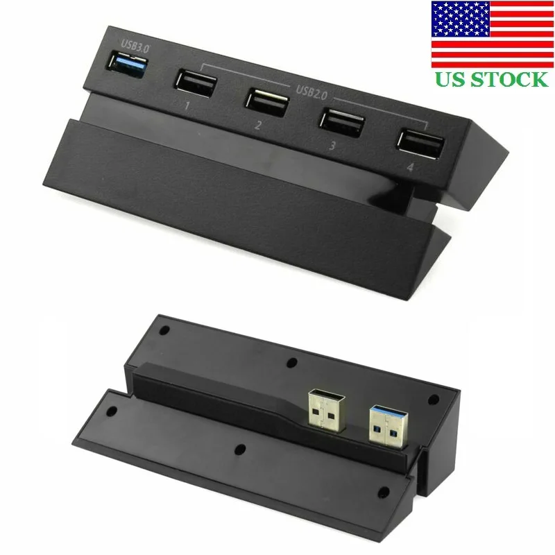 SOONHUA расширитель usb хаб 5 Порты и разъёмы USB 3 0 2 высокого Скорость адаптер s для PS4