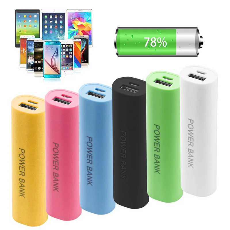 DIY USB мобильный Банк питания зарядное устройство коробка чехол батареи для 1x18650