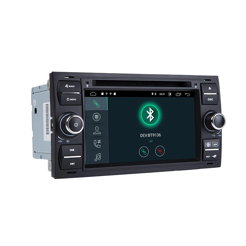 2Din Android 10 Автомобильный мультимедийный плеер для Ford Focus 2 3 Transit Connect S MAX C MAXKuga Mondeo 4