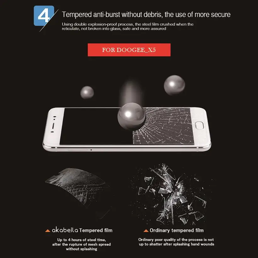 

McCollum Tempered Glass For Doogee X5 X5 Pro X5 S Screen Protectors Doogee X5 Max Pro