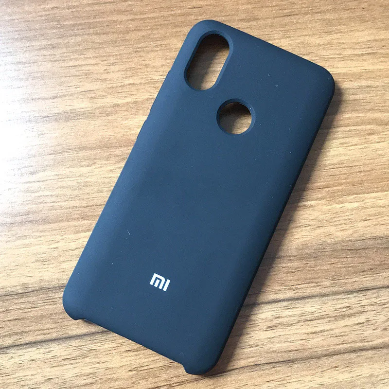 Оригинальная задняя крышка из жидкого силикона с полной защитой Xiaomi Mi 6X/A2
