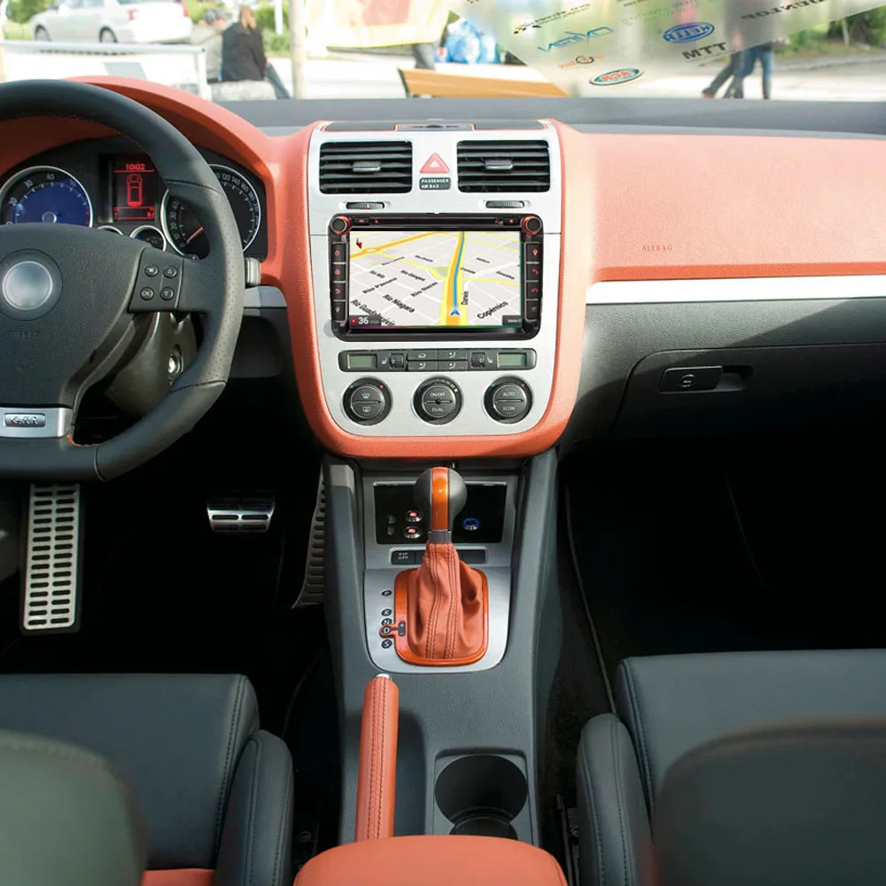 Восьмиядерный Android 8 0 Авторадио DAB + Автомобильный GPS навигационный плеер для VW Passat