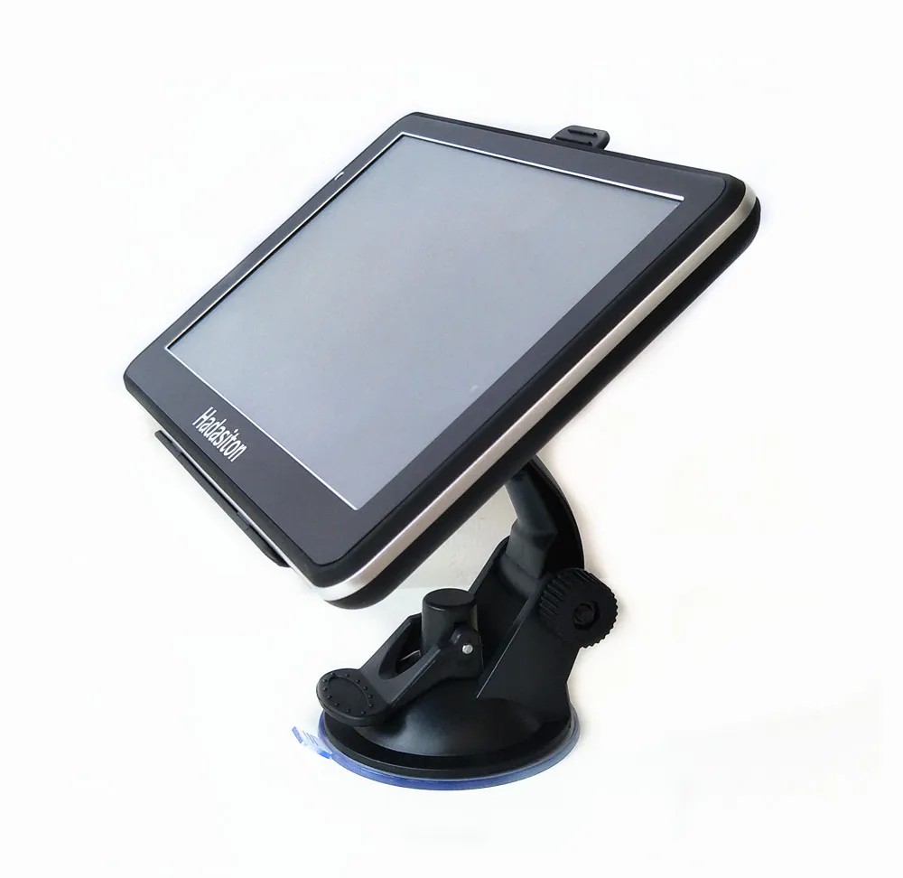 Горячая 7 &quotсенсорный экран автомобильный gps навигатор 256 M/8 GB SAT NAV CPU800M FM