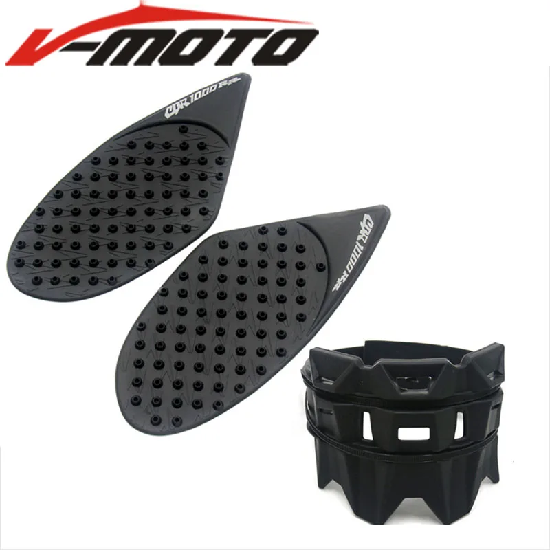 Для Honda CBR1000RR CBR 1000RR 2004- бак мотоцикла тяговые колодки Сторона газа Колено ручка протектор Наклейка выхлопной защиты кольцо