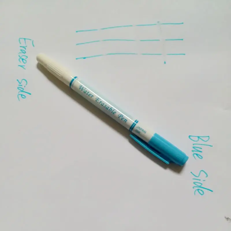JHG 2 Side Cross Stitch Water Erasable Pens Grommet Ink Patchwork Fabric Marker Paint Marking DIY Needlework Sewing Tools | Канцтовары