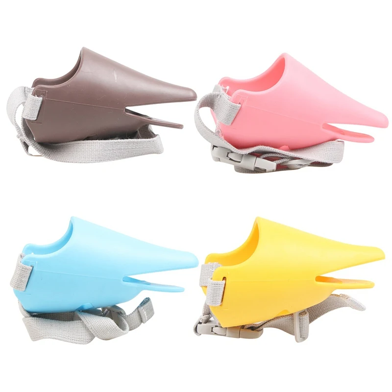 Pet Dog Safe Muzzle Cute Dolphin Shaped Silicone Soft Anti Bark Puppy Bring Outdoor Walking Accessories W1|Другие тренировочные