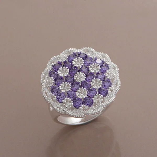 Оптовая продажа высококачественные посеребренные модные ювелирные кольца |