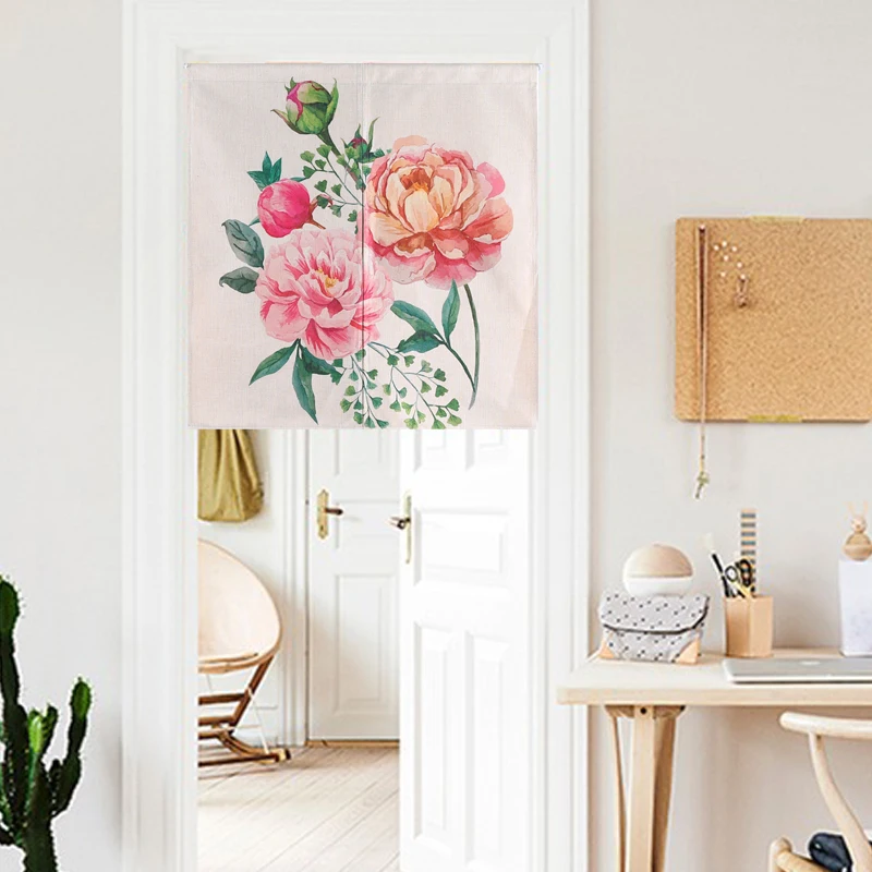 Новинка льняная занавеска в японском и скандинавском стиле потертый шикарный