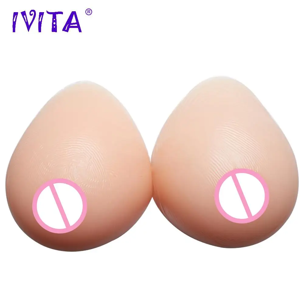 IVITA 4600 г огромные реалистичные силиконовые груди формируют накладные для