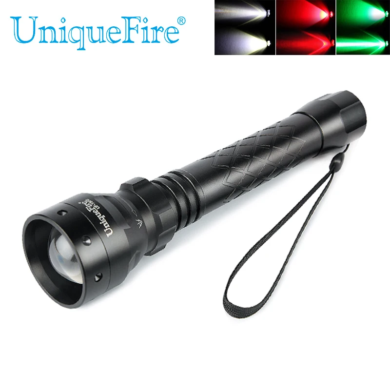 

UniqueFire Zoomable UF-1502 XRE LED 300 Lumen Flashlight Waterproof For Outdoor Camping Free Shipping