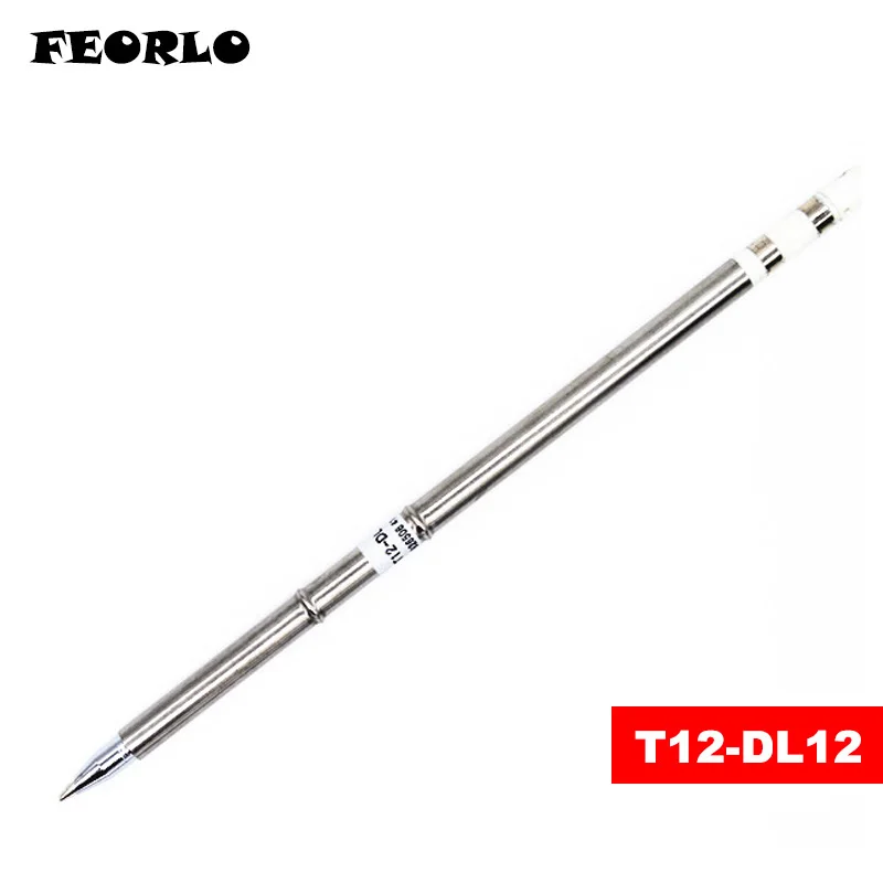 5 шт. T12 наконечник T12-DL12 DL32 DL52 solderirng наконечник для Hakko паяльник 220 в 70 Вт T12 железные наконечники FX951 паяльная станция Сварка