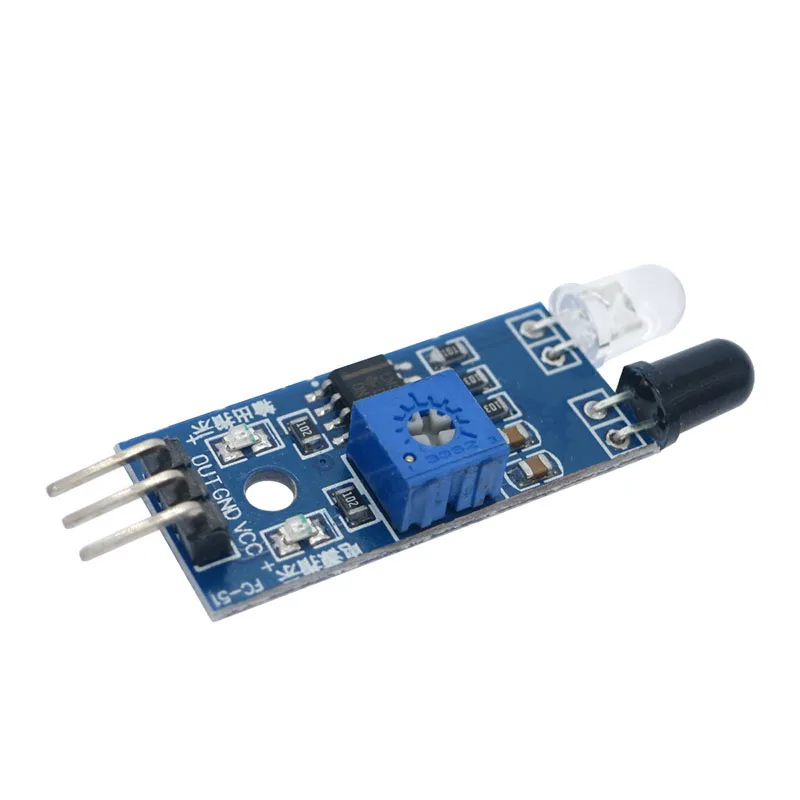 ИК инфракрасный обходом препятствий Сенсор модуль для Arduino салона автомобиля Робот 3-жильный светоотражающий фотоэлектрический