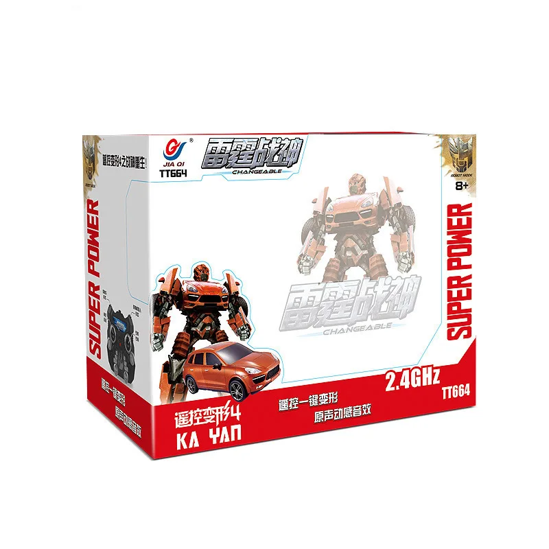 1/18 Transformation Deformation Car to Robot Changing RC Toys Remote Control Gift for children |