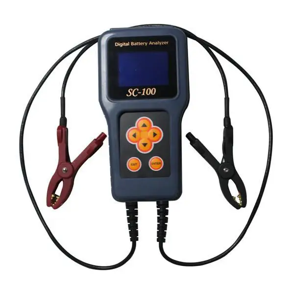 SC-100 digital car battery analzyer tool free shipping |