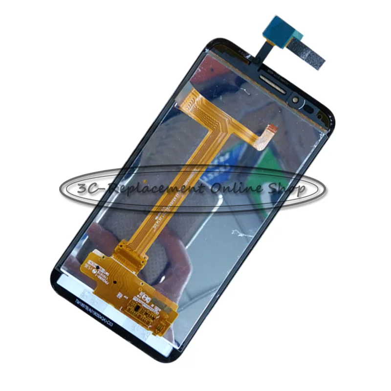 Черный/белый цвет для Alcatel One Touch Idol LTE 7048X 7048 ЖК-дисплей Дисплей + кодирующий