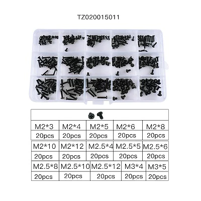 M1 M1.2 M1.4 M1.7 Mix Micro ноутбук отвертка чехол для компьютера сборка ремонт электронный Маленький цифровой механический винт комплект