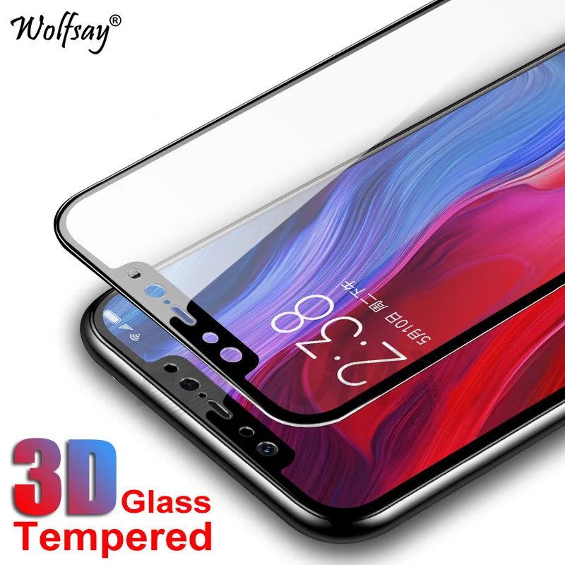 

3D Curved Full Cover Glass For Xiaomi Mi 8 Screen Protector For Xiaomi Mi8 Anti-Explosion Tempered Glass For Xiaomi Mi 8 Glass
