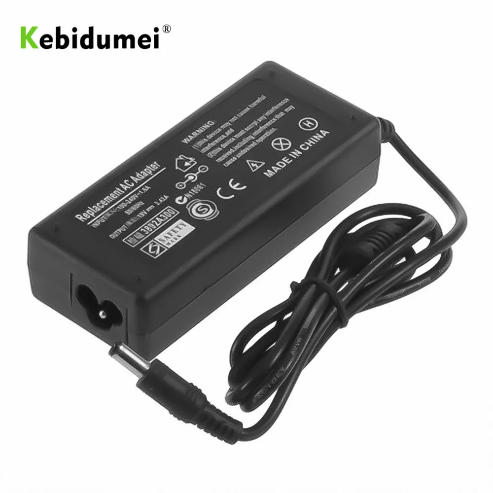 Универсальное зарядное устройство kebidumei 19V 3.42A 65W для ноутбука адаптер питания