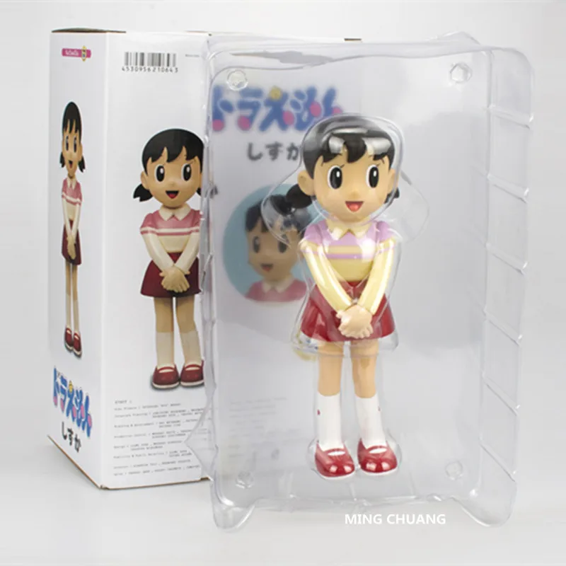 " телевизионная анимация Doraemon нобита ноби Минамото Шизука Виниловая фигурка Коллекционная модель игрушечная коробка 20 см D498
