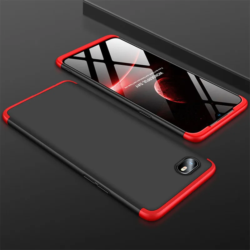 Чехол для телефона OPPO Realme C2 RealmeC2 роскошный жесткий матовый чехол из