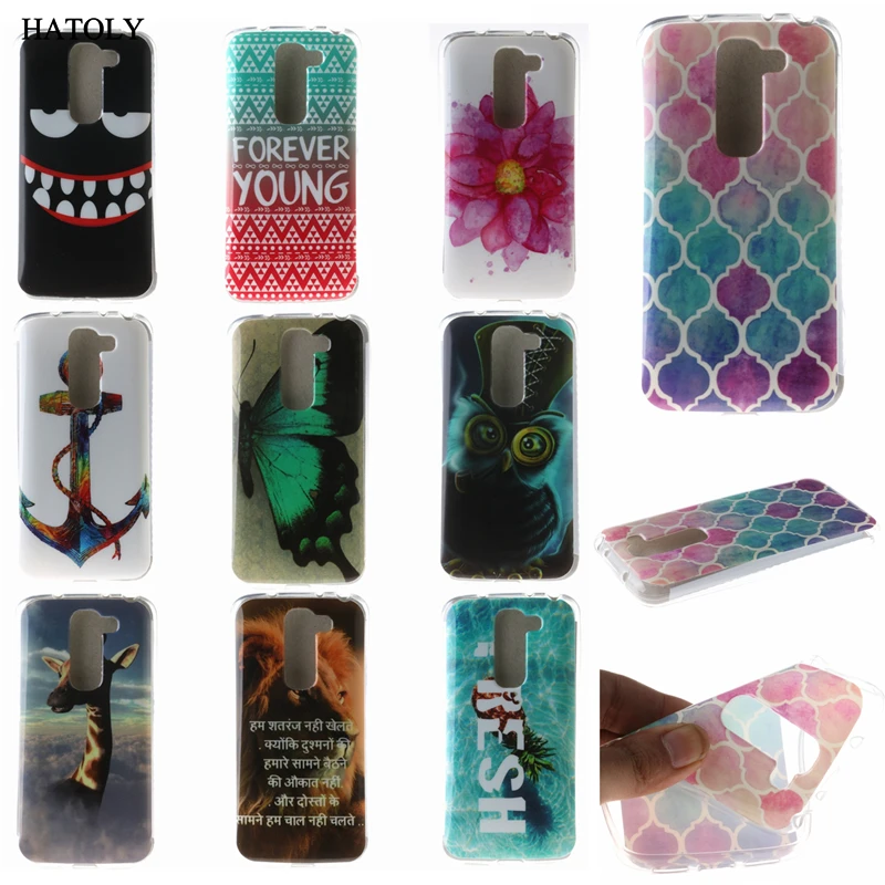 Для LG G2 Mini Case D618 D620 Процесс IMD Красочные Картины мягкие TPU Телефон Чехол Обложка