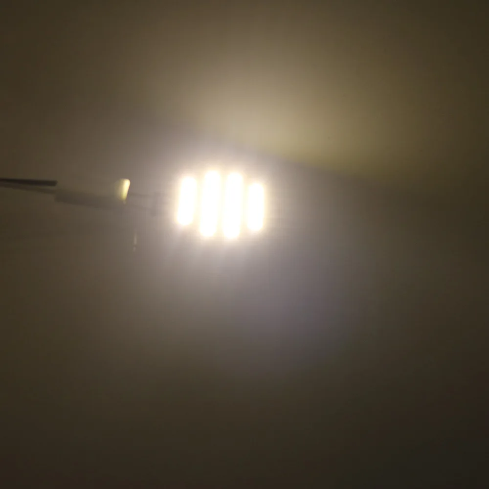 Светодиодная лампа G4 4 Вт 3528 SMD светильник Кукуруза холодный белый теплый 12 в пост.
