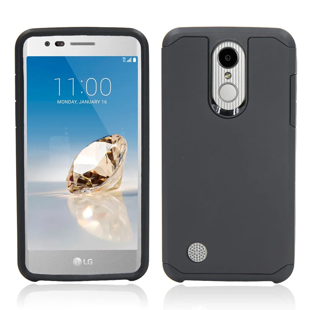 2 In 1 TPU &amp Hard PC Back Armor Case Anti Drop Phone Cover For LG Aristo MS210 X210MA/LV3 K8 2017 2018/Tribute Dynasty/k4 | Мобильные