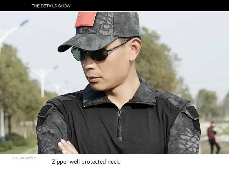 Uniforme Militar, Мужская тактическая одежда для охоты, черный питон, камуфляжная одежда для охоты, Женская армейская Военная рубашка с камуфляжем мультикам+ штаны