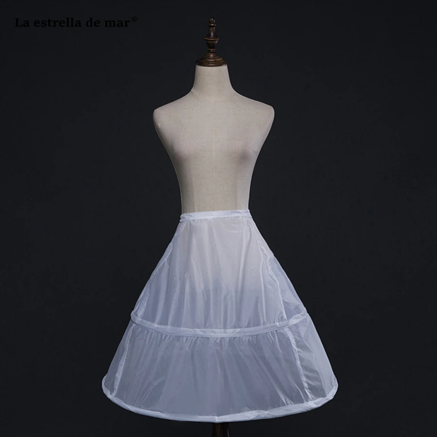 

sottogonna new 2Hoops 70cm length white petticoat spot jupon sous robe cheap halka pod sukienke adult wedding accessories