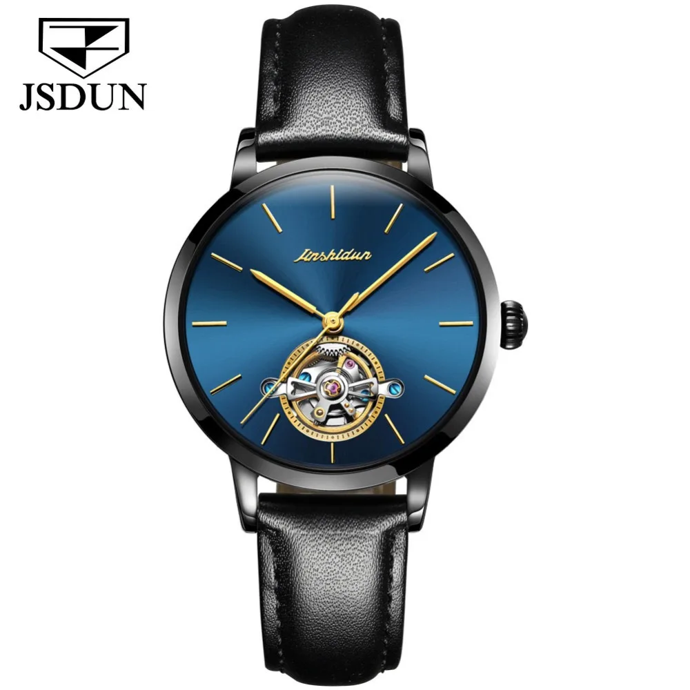 Часы JSDUN женские механические брендовые автоматические водонепроницаемые