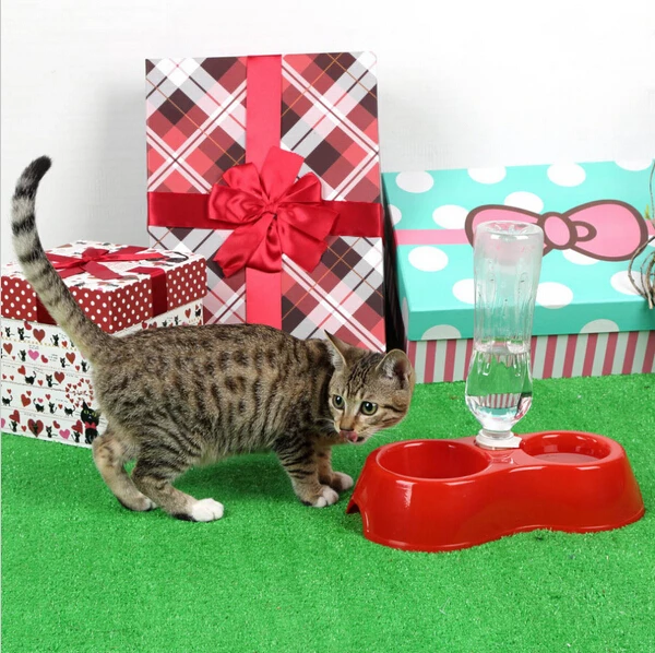 Посуда Чаша Кот Питьевой Фонтан Пищу Автоматическая Воды Блюдо Пэт Диспенсер