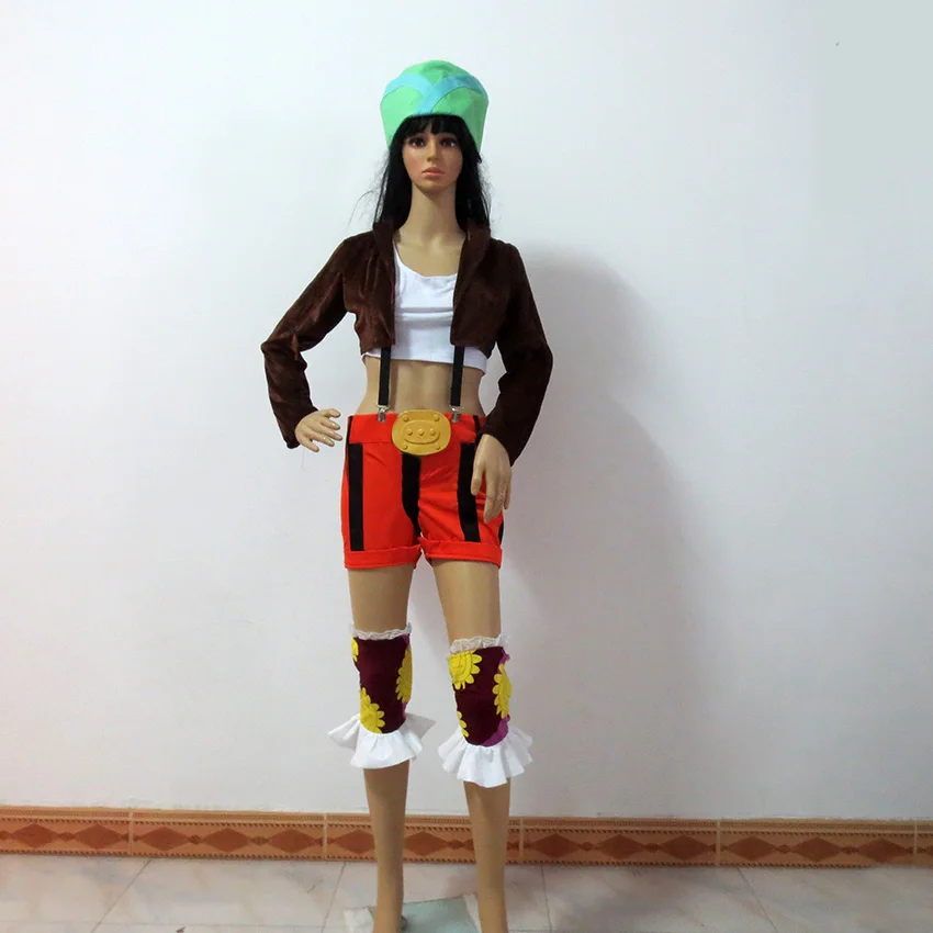 

Цельное ювелирное изделие Бонни Рождественская вечеринка Хэллоуин униформа наряд косплей костюм на заказ любой размер