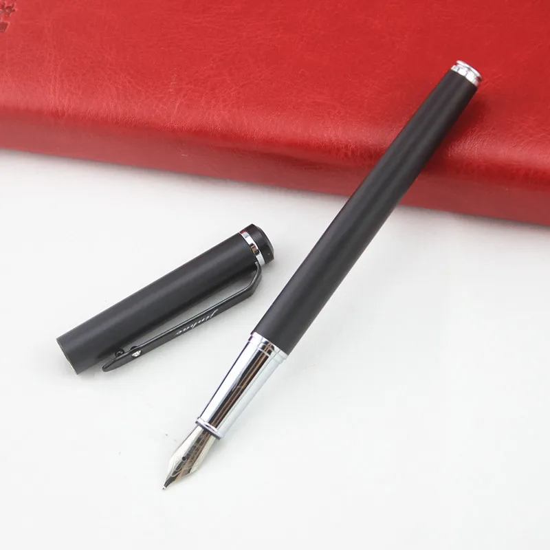 JINHAO бренд 101 Mteal авторучка черные матовые чернила Canetas для каллиграфии письма подарок офисные школьные принадлежности Канцтовары