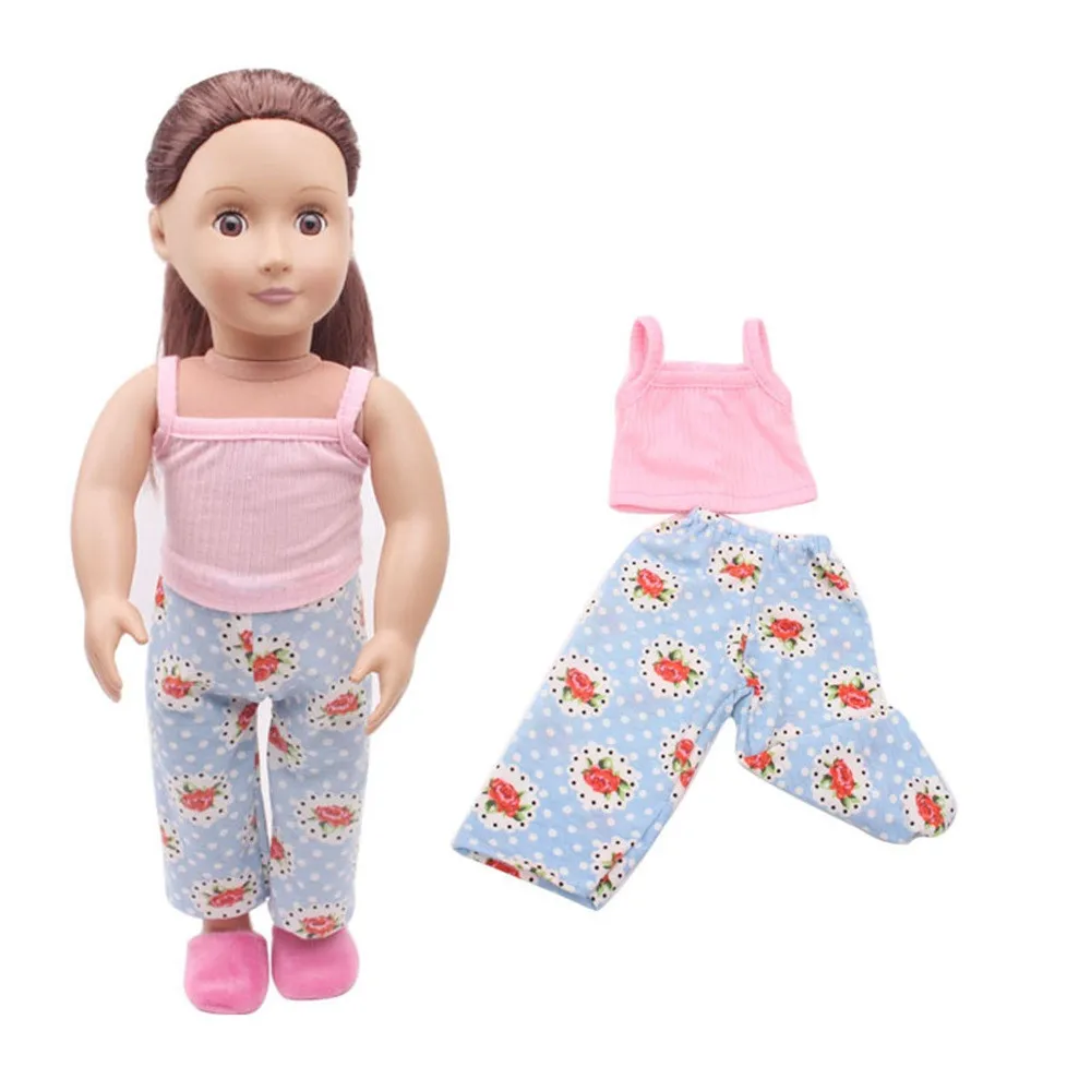 Clothes&ampPants For 18 inch Dresses Clothing for American Girl &amp Boy Dolls Logan Doll the United States girls doll clothing | Игрушки и