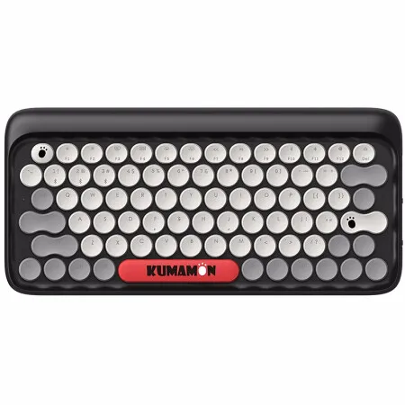 Bear Grey Xiaomi LOFREE Dot Ретро Bluetooth механическая клавиатура система-широкое использование зеленая ось 79 клавишная клавиатура Регулируемая яркость - Цвет: Bear Grey