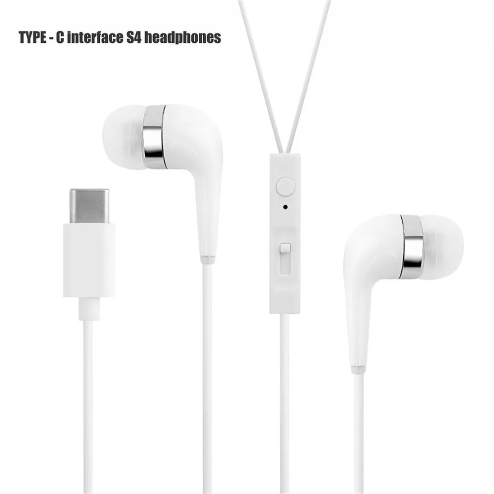 Оригинальные тип-c наушники цифровые USB наушники-аксессуар проводное управление в ухо гарнитура цифровые наушники для смартфона