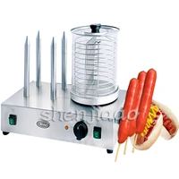 hhd 1 home commercial grills sausage machine electric hot grilled hot dog sausage machine use for grilled insulation and display